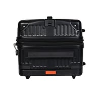 مورانو شنط سفر فايبر 20 أنش كبينة الطائرة أسود