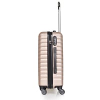 مورانو شنط سفر فايبر 20 أنش كبينة الطائرة ذهبي