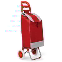 عربة تسوق ورحلات من مورانو 20 بوصة أحمر