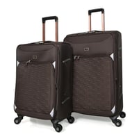 مورانو طقم شنط سفر قماش ثلاثة قطع كوفي