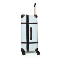 طقم شنط سفر كلاسيك جلد بلكامل مورانو اربع قطع سماو...