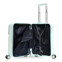 مورانو طقم شنط سفر فايبر 2 قطع أخضر