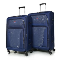 مورانو طقم شنط سفر قماش ؤ أزرق