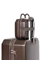 مورانو طقم شنط سفر فايبر من 5 قطع متين بني