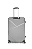 مورانو طقم شنط سفر فايبر 3 قطع مخطط سلفر