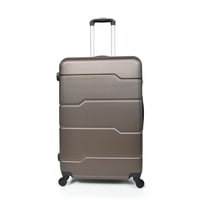 طقم شنط سفر فايبر مورانو ثلاث قطع لون كوفي