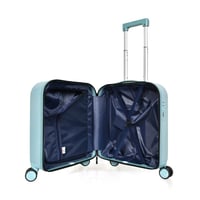 مورانو شنط سفر فايبر 20 أنش كبينة الطائرة سماوي