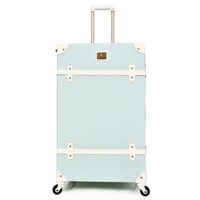 مورانو طقم شنط سفر كلاسيك جلد اربع قطع ازرق فاتح