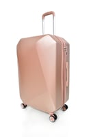 طقم شنط سفر مورانو فايبر بتصميم معين هندسي مكون من...