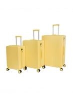 مورانو طقم شنط سفر فايبر pp الصلابة من 3 قطع مخطط...