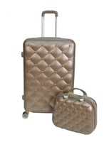 مورانو طقم شنط سفر فايبر متكامل من 4 قطع مع شنط مك...