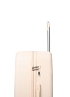 مورانو طقم شنط سفر فايبر من 5 قطع متين بيج