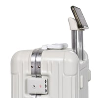 مورانو شنط سفر الومنيوم من مورانو مقاس 20 أنش بيجي