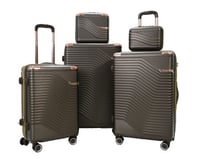 شنط سفر مورانو الفاخر اربعة قطع مع قطعتين مكياج بن...