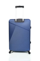 ويفز طقم شنط سفر 3 قطع فايبر فاخر مخطط عصري كحلي