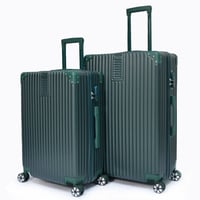 مورانو طقم شنط سفر من الفايبر المضادة للصدمات خفيف...