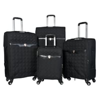 طقم حقائب سفر ماركة مورانو قماش 4 قطع مقاس 32/28/2...