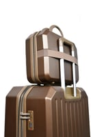 طقم شنط سفر من مورانو 4 قطع مع شنط مكياج بتصميم هن...