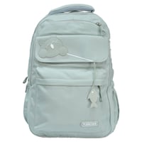 شنطة ظهر مدرسية من القماش رسمه قطه/بسة صياد كاجول