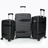 طقم حقائب سفر من مورانو من البولي بروبلين من 3 قطع...