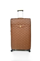 شنطة سفر جلد فاخر من مورانو مقاس 32 أنش بني محروق...