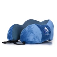 وسادة سفر للرقبة للنوم مصنوعة من الميموري فوم النق...