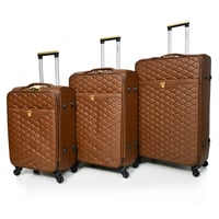 شنطة سفر جلد فاخر من مورانو مقاس 32 أنش بني محروق...