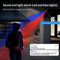 كاميرات مراقبة - 5 ميجابكسل بلس تصوير ليلي ملون -...