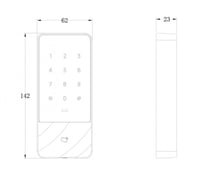 جهاز التحكم بالدخول والخروج للأبواب - قفل ذكي