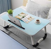 طاولة دراسه أرضيه بلون سماوي