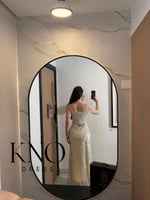 تل بتطريز يدوي مباشر مع لول فاخر وفصوص تمنح الفستا...