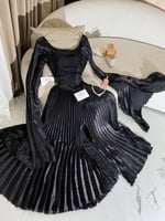 فستان نوف بأكمام