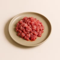 قطع فقط لحم ( صغيرة 2cm )