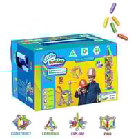 سندس - مكعبات تركيب مغناطيسية - البناء الصغير