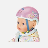 بيبي بورن - خوذة دراجة للدمى