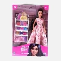 فلة - دمية - مع بوتيك الأزياء