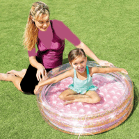 انتكس - عوامة السباحة للجنسين - بلونين ذهبي وبينك...