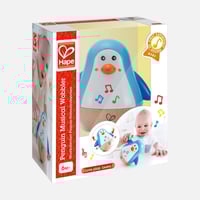 هابي - لعبة البطريق الموسيقية الخشبية - متعددة الأ...