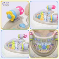 مشاية أطفال 2×1 قابلة للطي مع موسيقى وهزاز – آمنة...