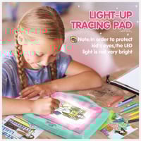 لوحة تتبع مضيئة للأطفال لتنمية الإبداع والرسم