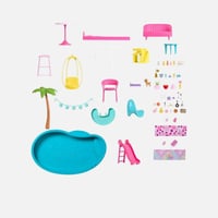 باربي - بيت أحلام باربي أكثر من 75 قطعة