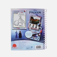 ديزني - كتاب أنشطة فروزن مع ملصقات وأقلام تلوين