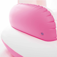 انتيكس - عوامة عائلية قابلة للنفخ – وردي/أبيض