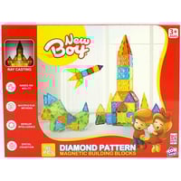 نيو بوي - مكعبات بناء مغناطيسية - (46 قطعة)