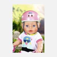 بيبي بورن - خوذة دراجة للدمى