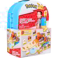 بوكيمون - مجموعة لعب ديزرت ارينا بشنطة حمل - 5 سم