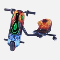 تيكار - سكوتر دريفت للأطفال 36 فولت مع إضاءة وموسي...