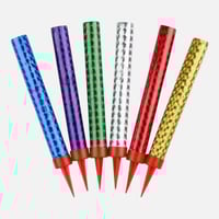 شموع كيك زينة ملونة شرار لحفلات أعياد الميلاد - مق...