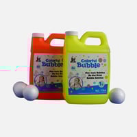 صابون الفقاعات الملون