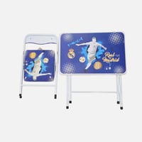 طاولة وكرسي أطفال - ريال مدريد قابلة للطي